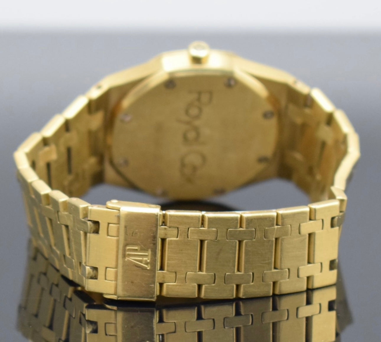 AUDEMARS PIGUET seltene Herrenarmbanduhr Royal Oak in
GG 750/000 B-Serie