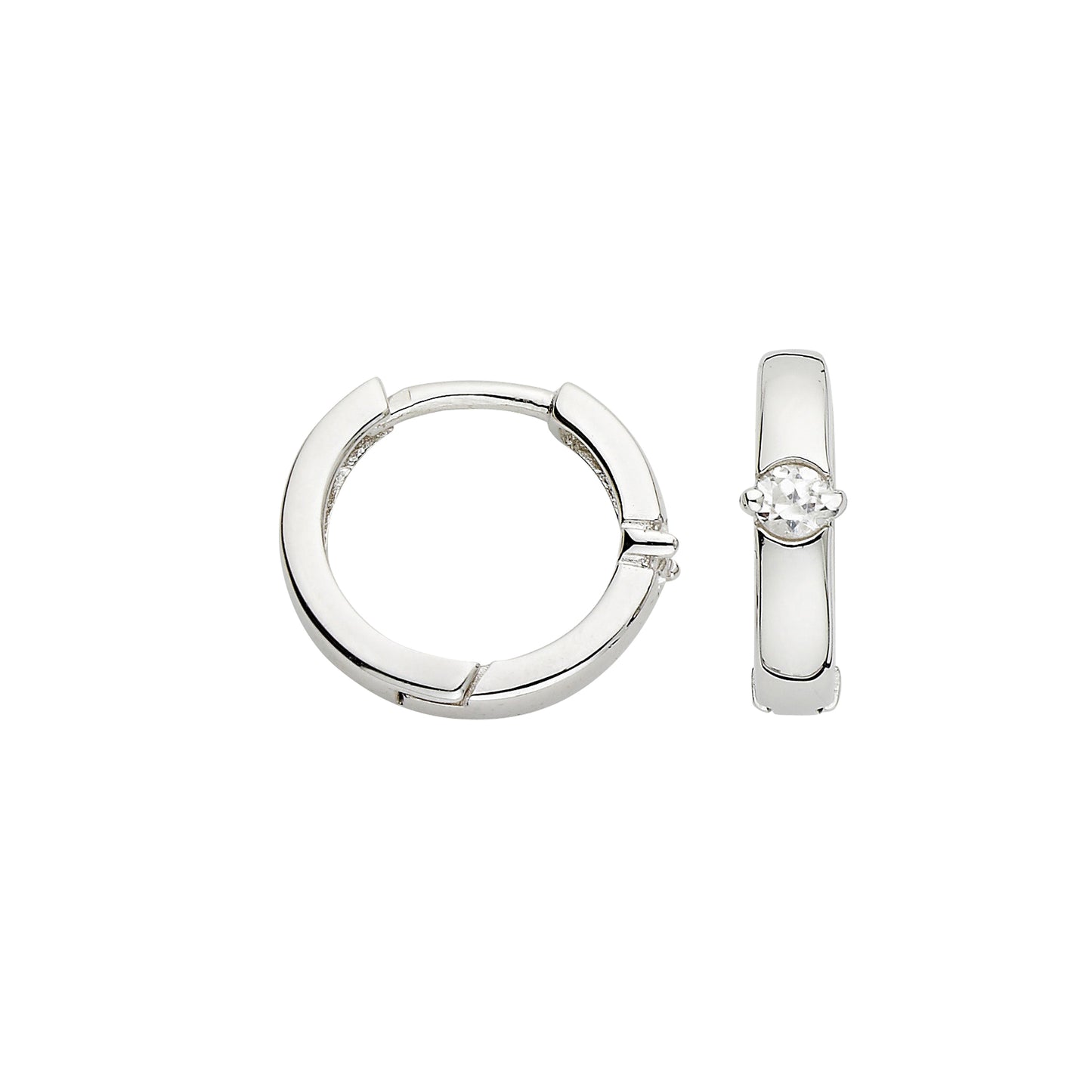 Silber Creolen 15 mm