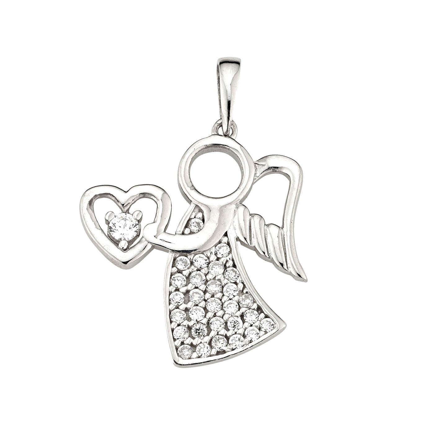 Silber Anhänger Engel