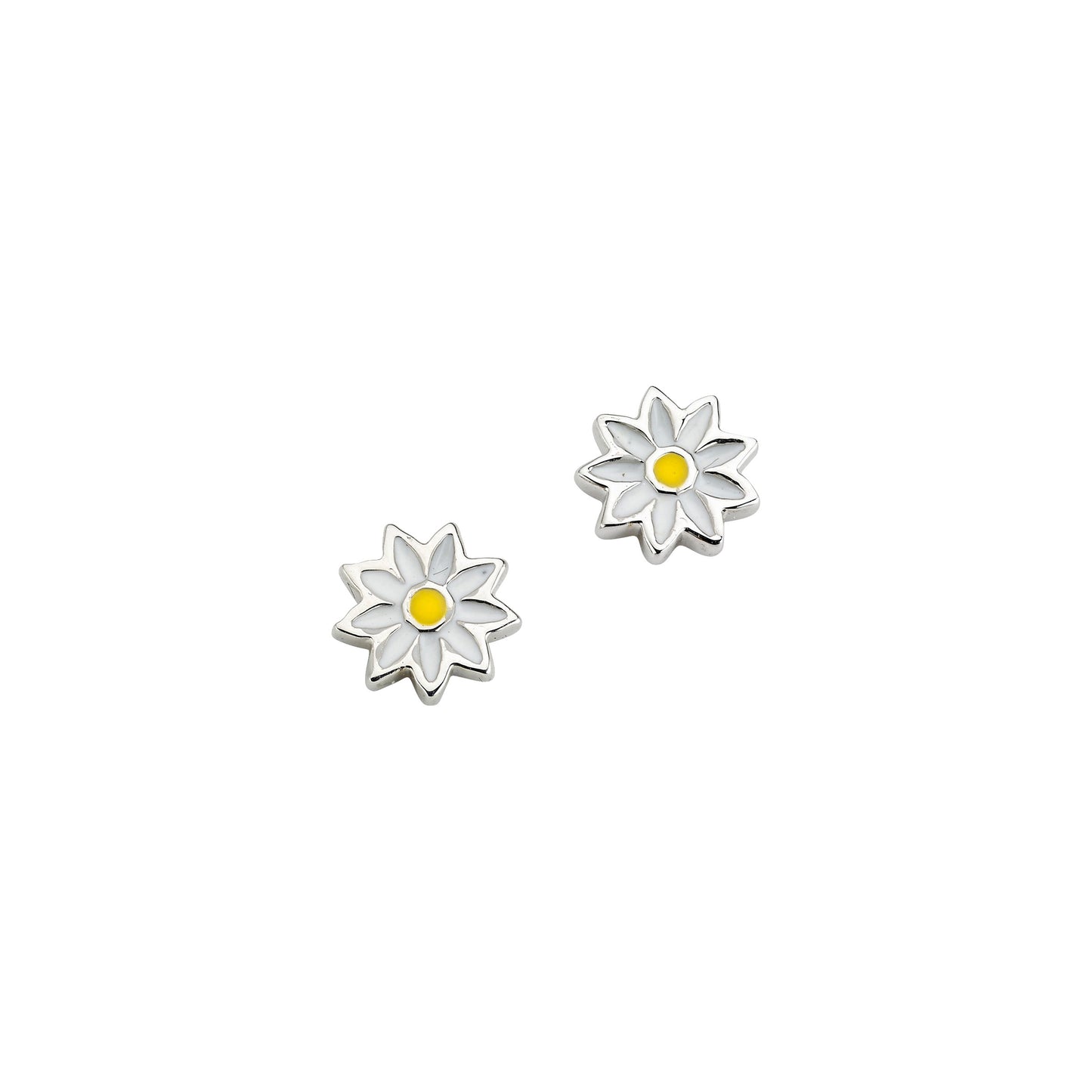 Silber Ohrstecker Blüte