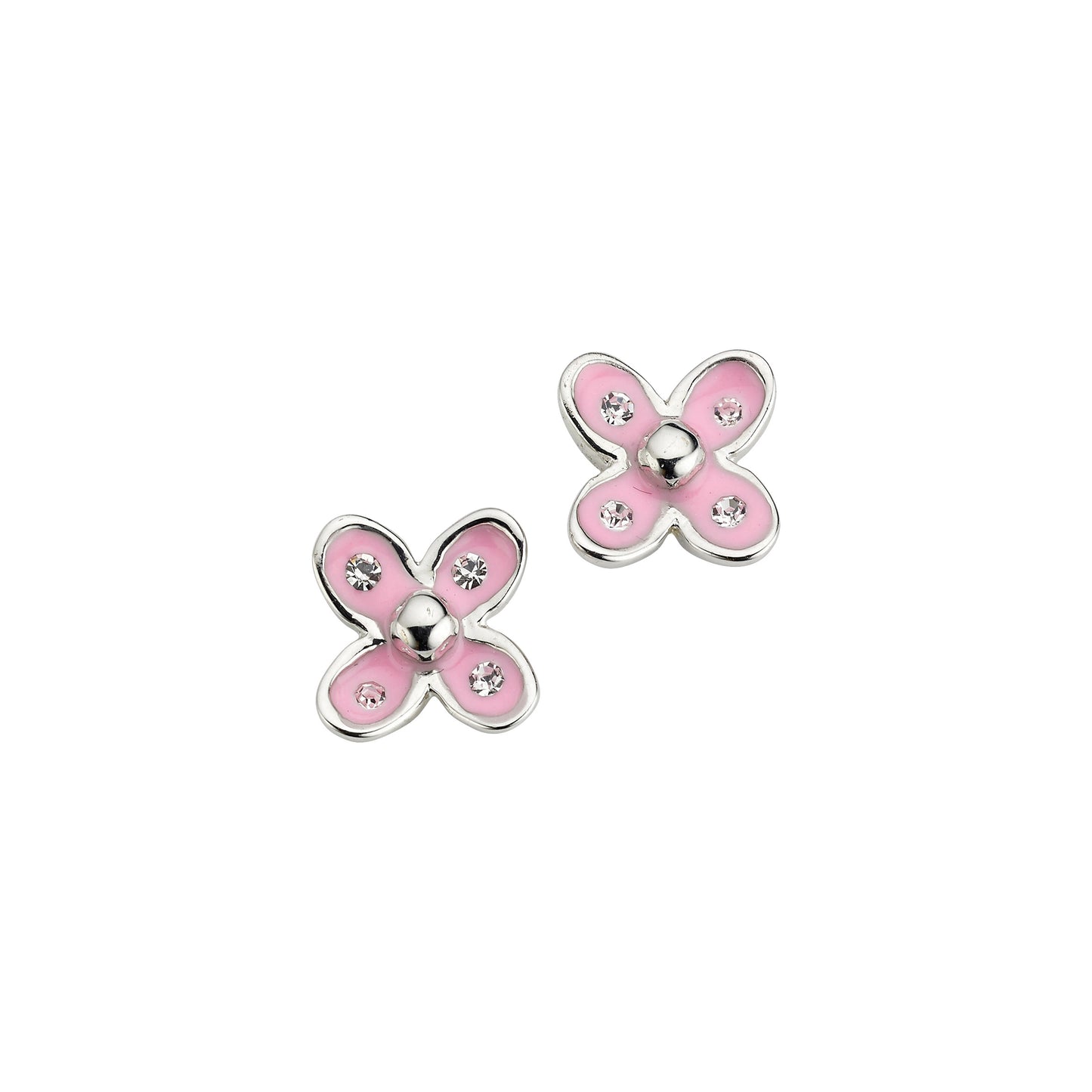 Silber Ohrstecker Blüte
