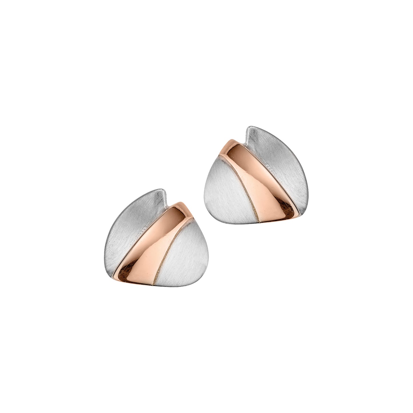 Silber Ohrstecker rosé