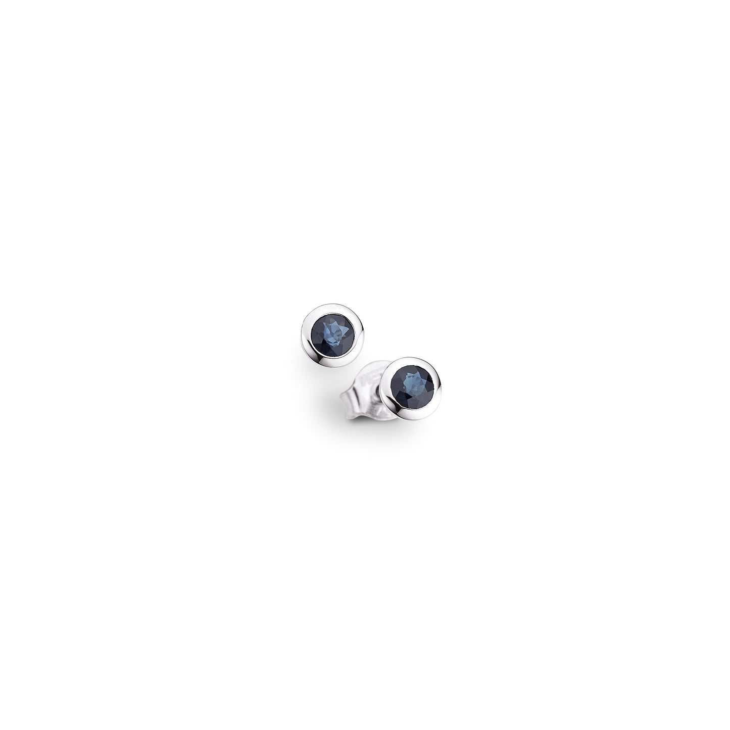 585/- Ohrstecker Saphir