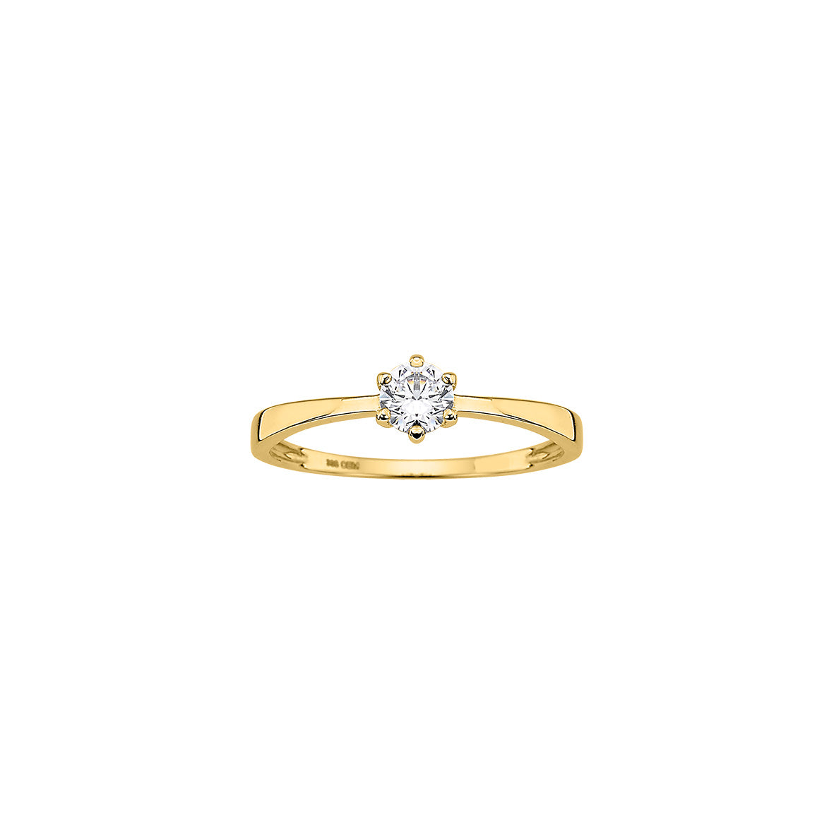 333/- Solitaire-Ring | Zirkonia