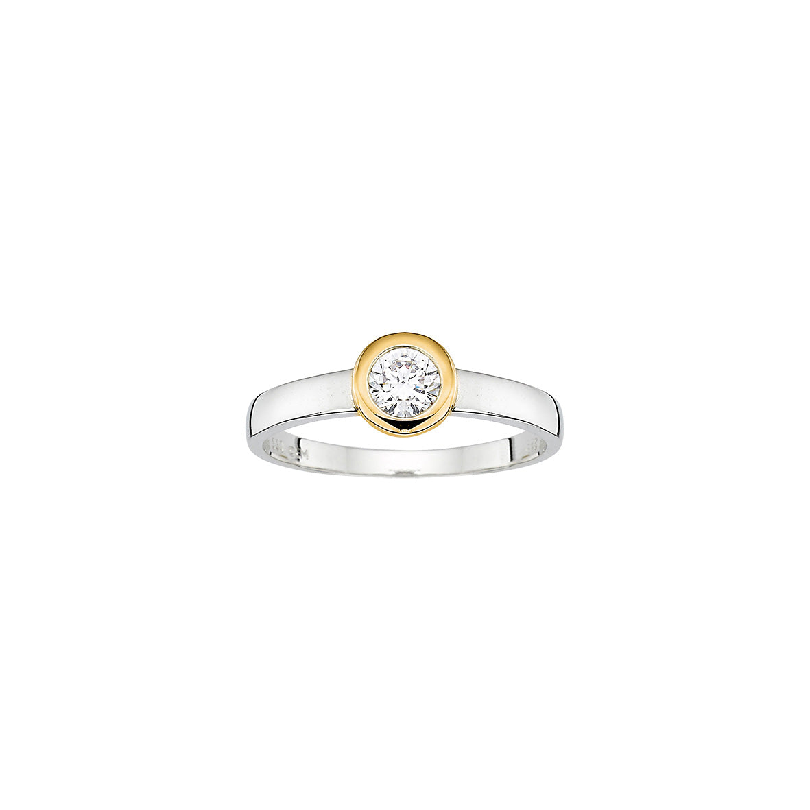 333/- Solitaire-Ring | Zirkonia
