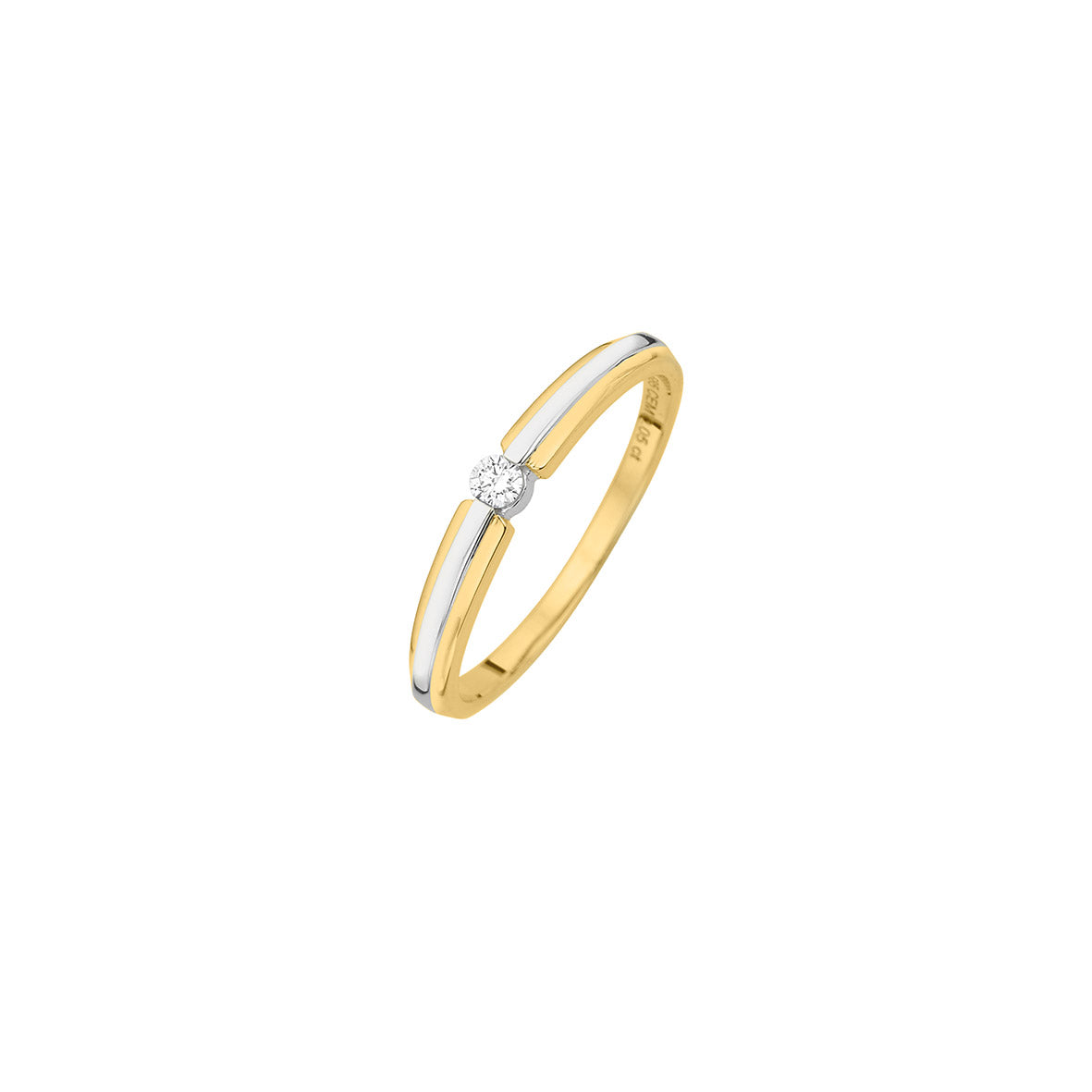 585/- Solitaire-Ring | 0,05 ct.