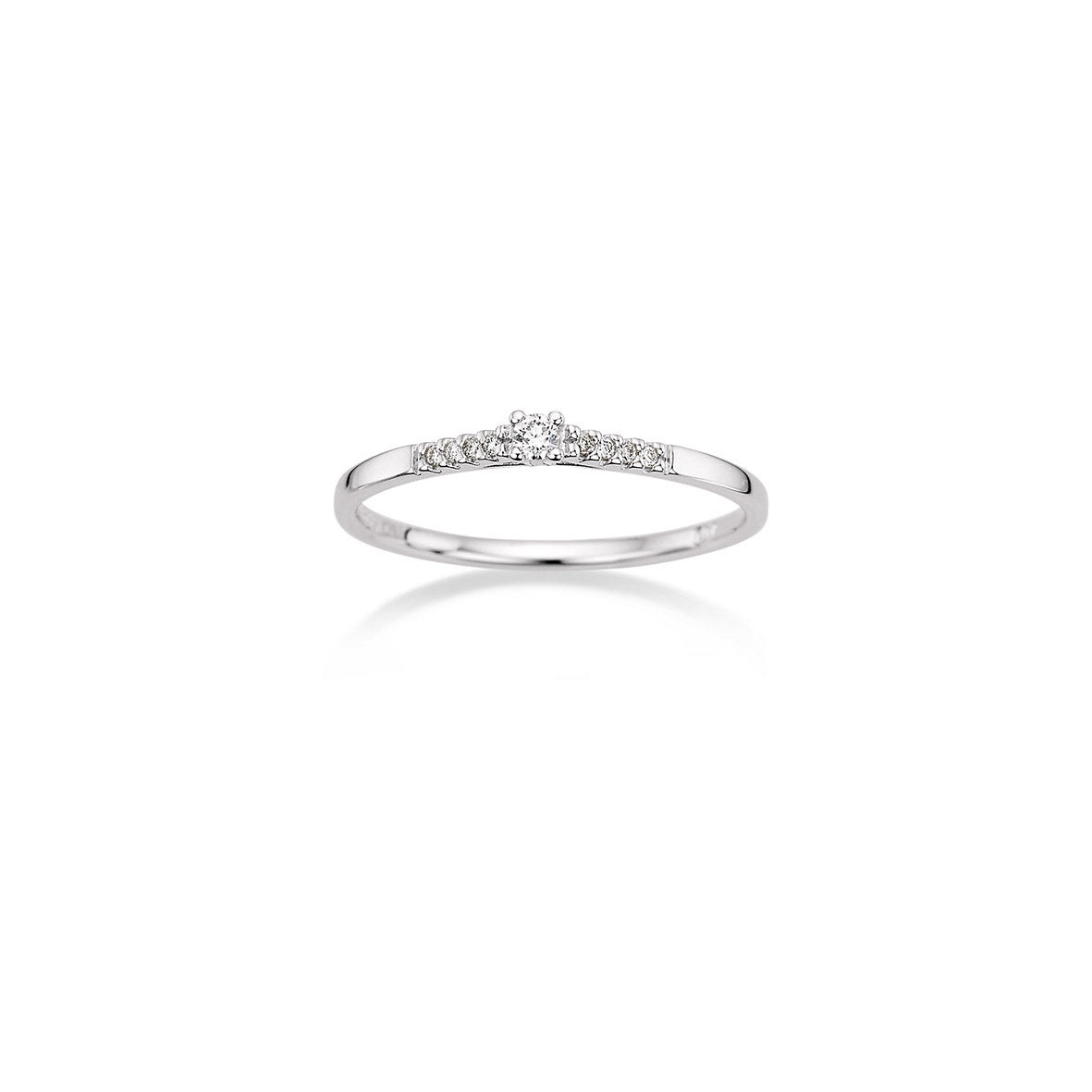 585/- Damenring | 0,07 ct.