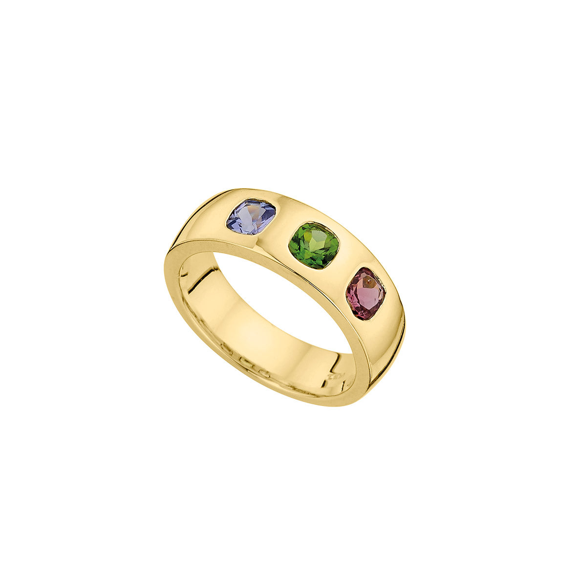 585/- Damenring | Turmalin u. Tansanit