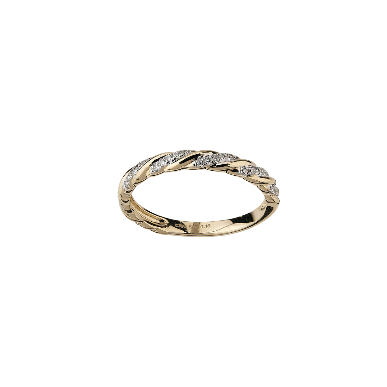 585/- Damenring | 0,18 ct.