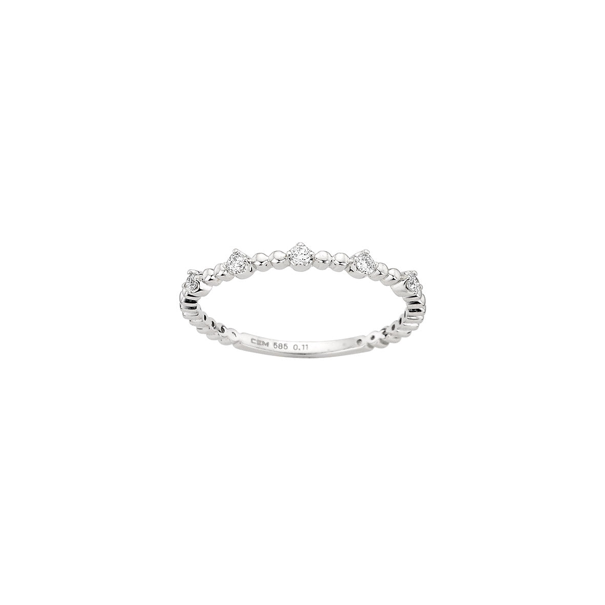 585/- Damenring | 0,11 ct.