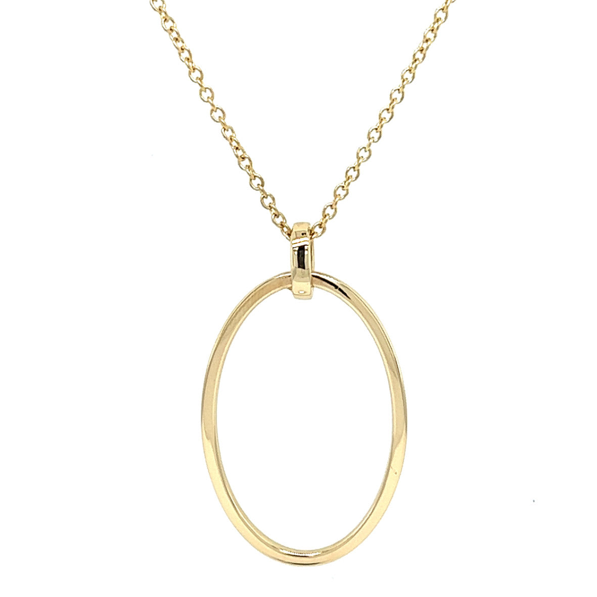 585/- Collier mit Behang