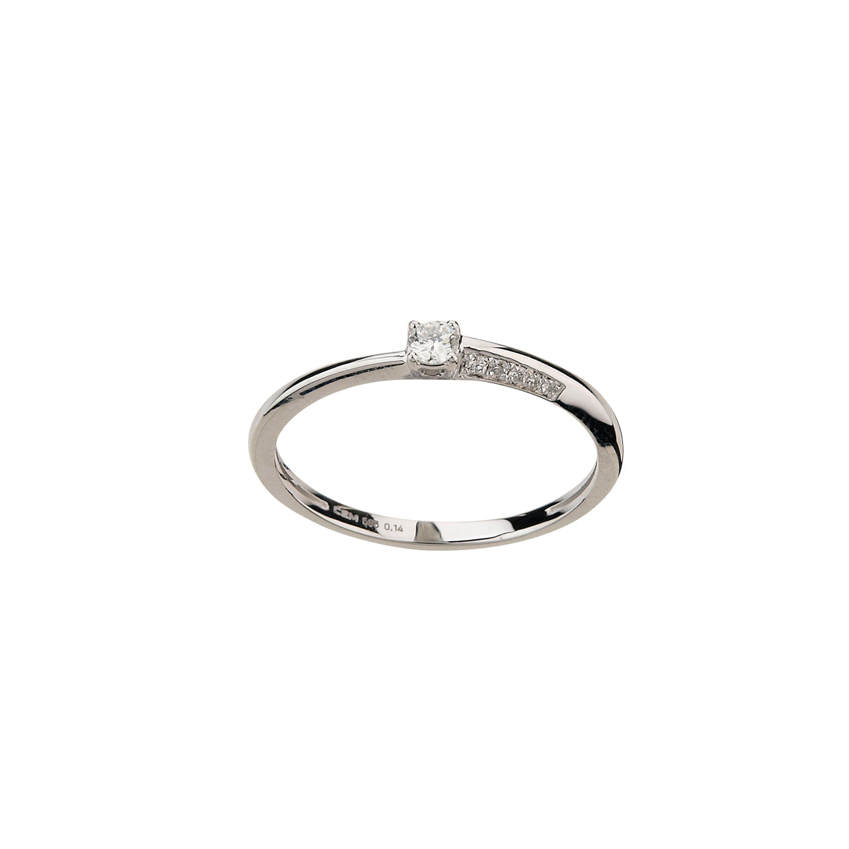 585/- Damenring | 0,14 ct.