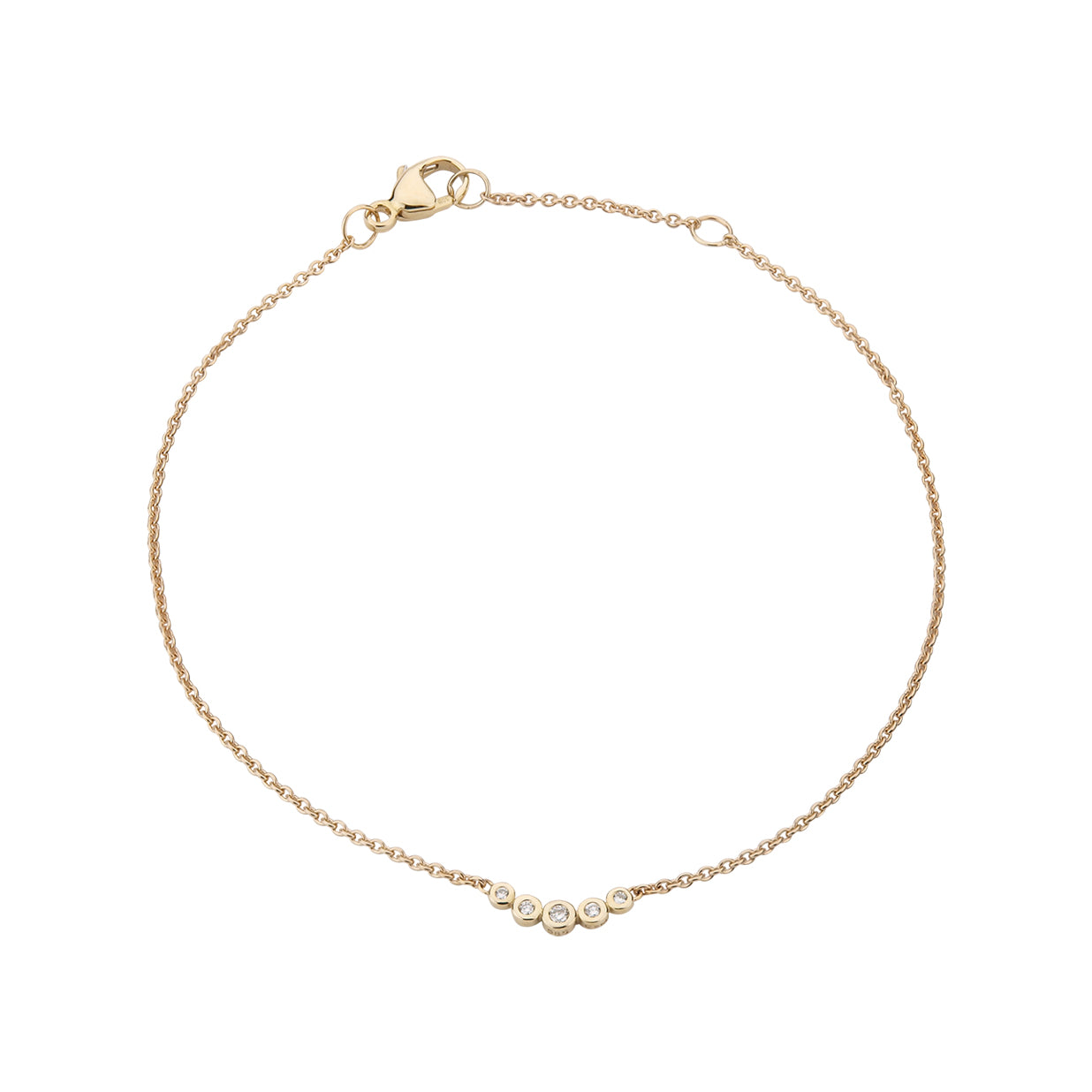 585/- Armband mit Diamant