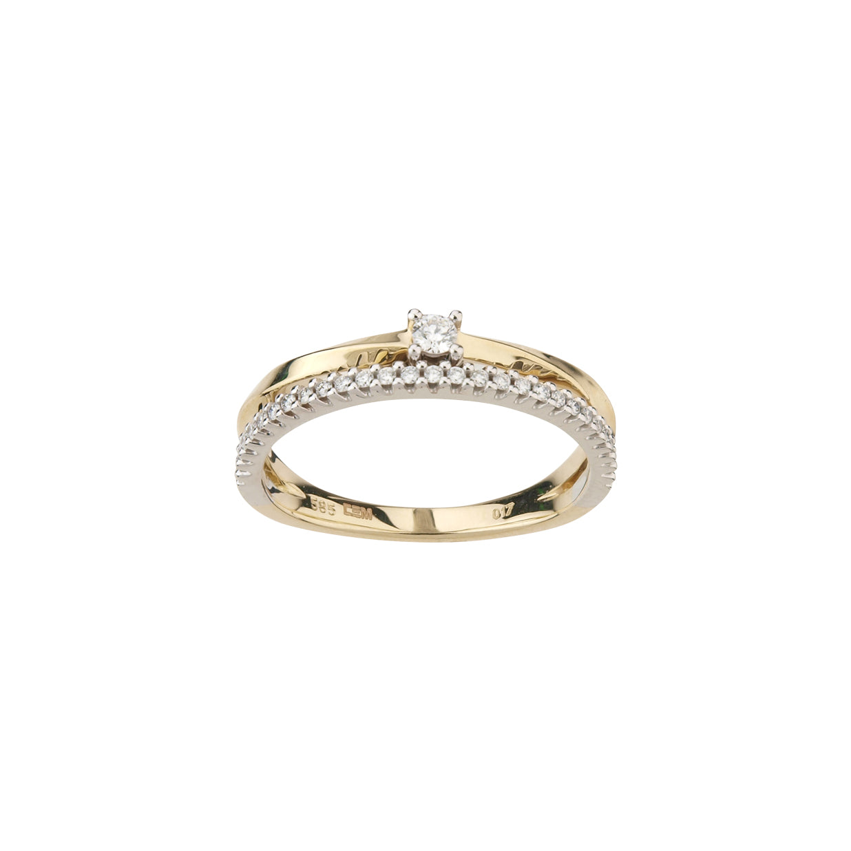 585/- Damenring | 0,17 ct.