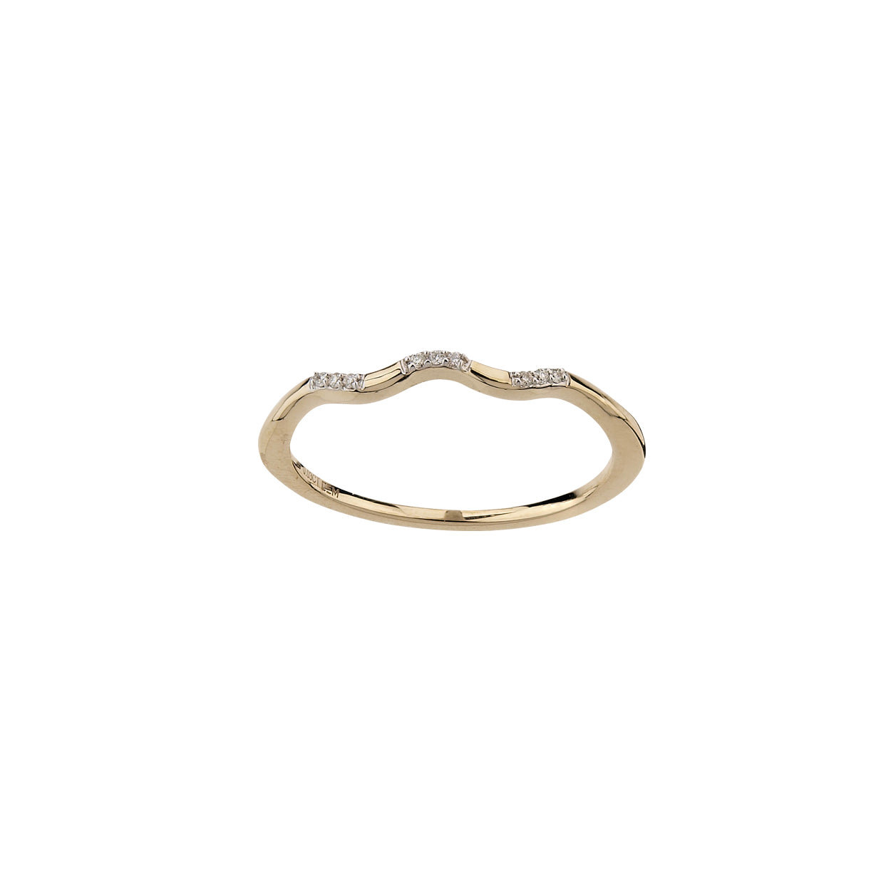 585/- Damenring | 0,03 ct.