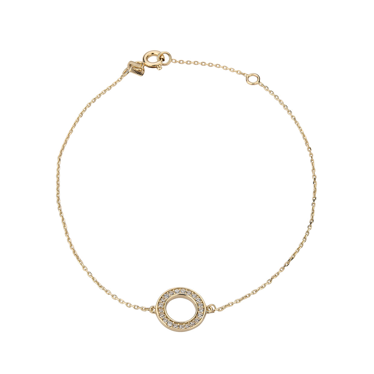 585/- Armband mit Zirkonia