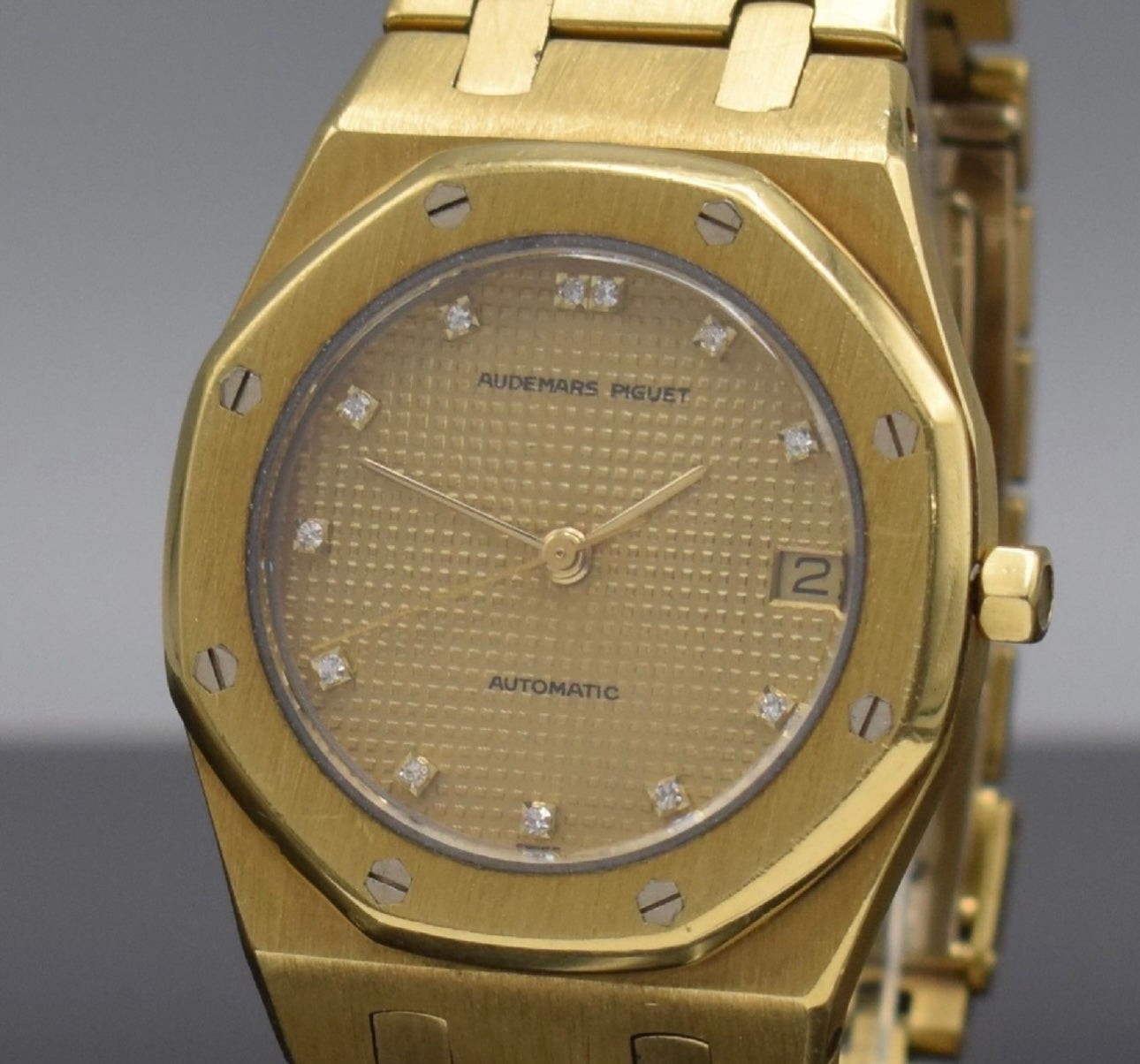 AUDEMARS PIGUET seltene Herrenarmbanduhr Royal Oak in
GG 750/000 B-Serie