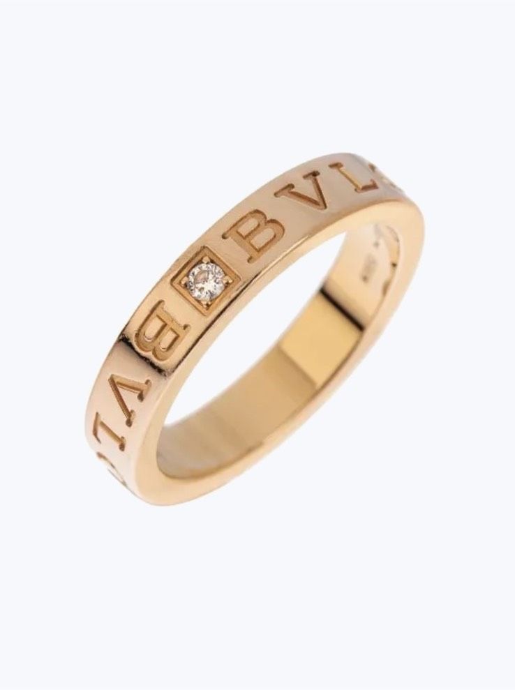 Bulgari Ring Essential 18kt Roségold Diamant BVLGARI