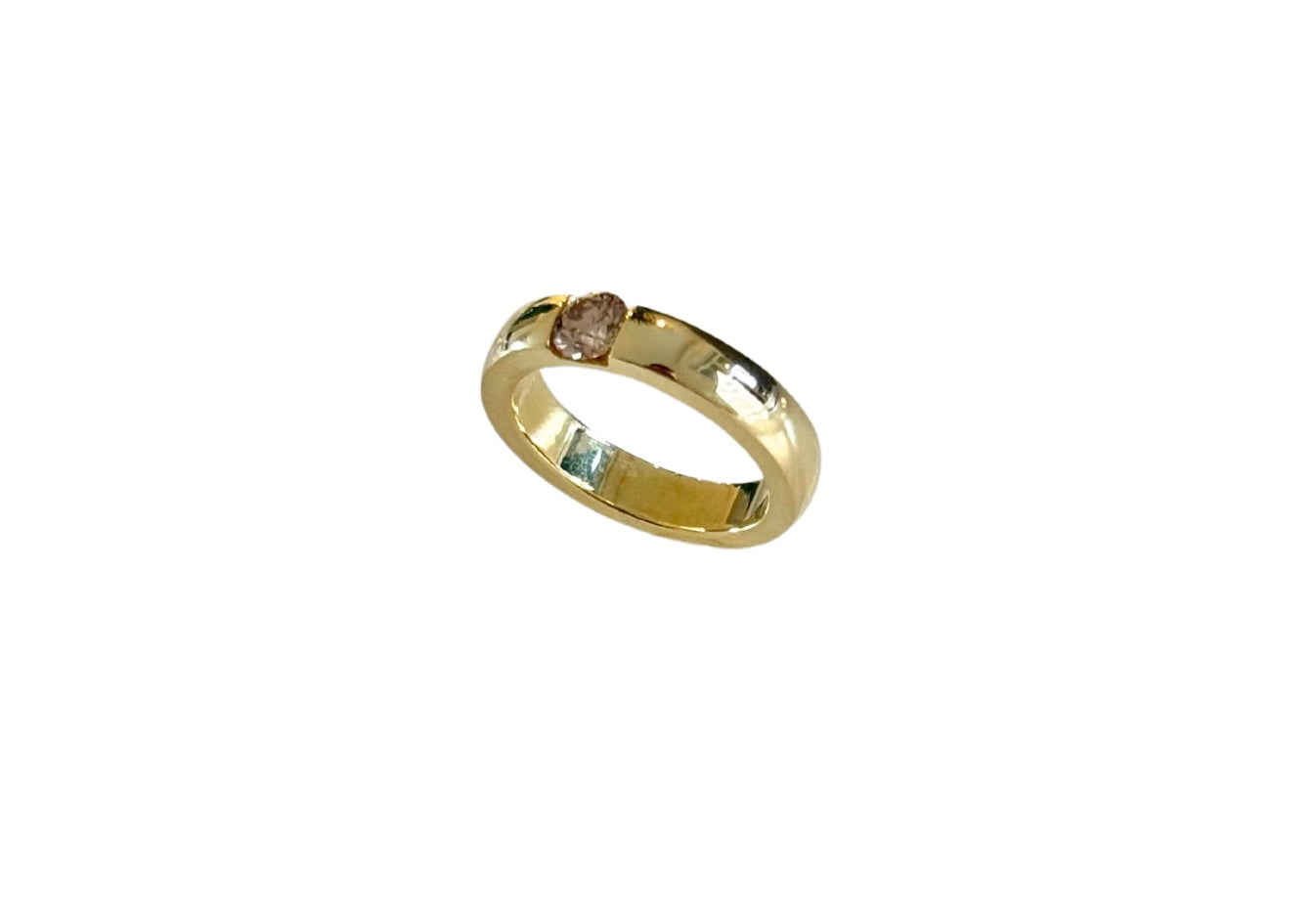 Solitär Ring 585 14KT 0,51 CT VS/SI HB 1