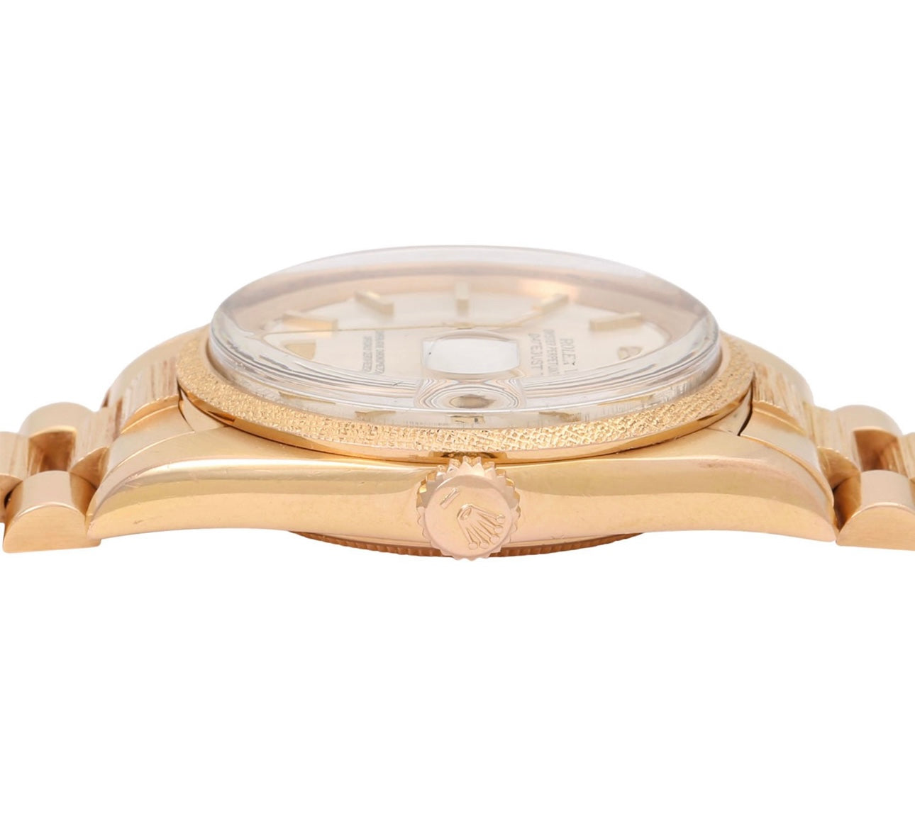 ROLEX seltene Vintage Datejust 36 "Florentine", Ref. 1611. Ca. 1972.