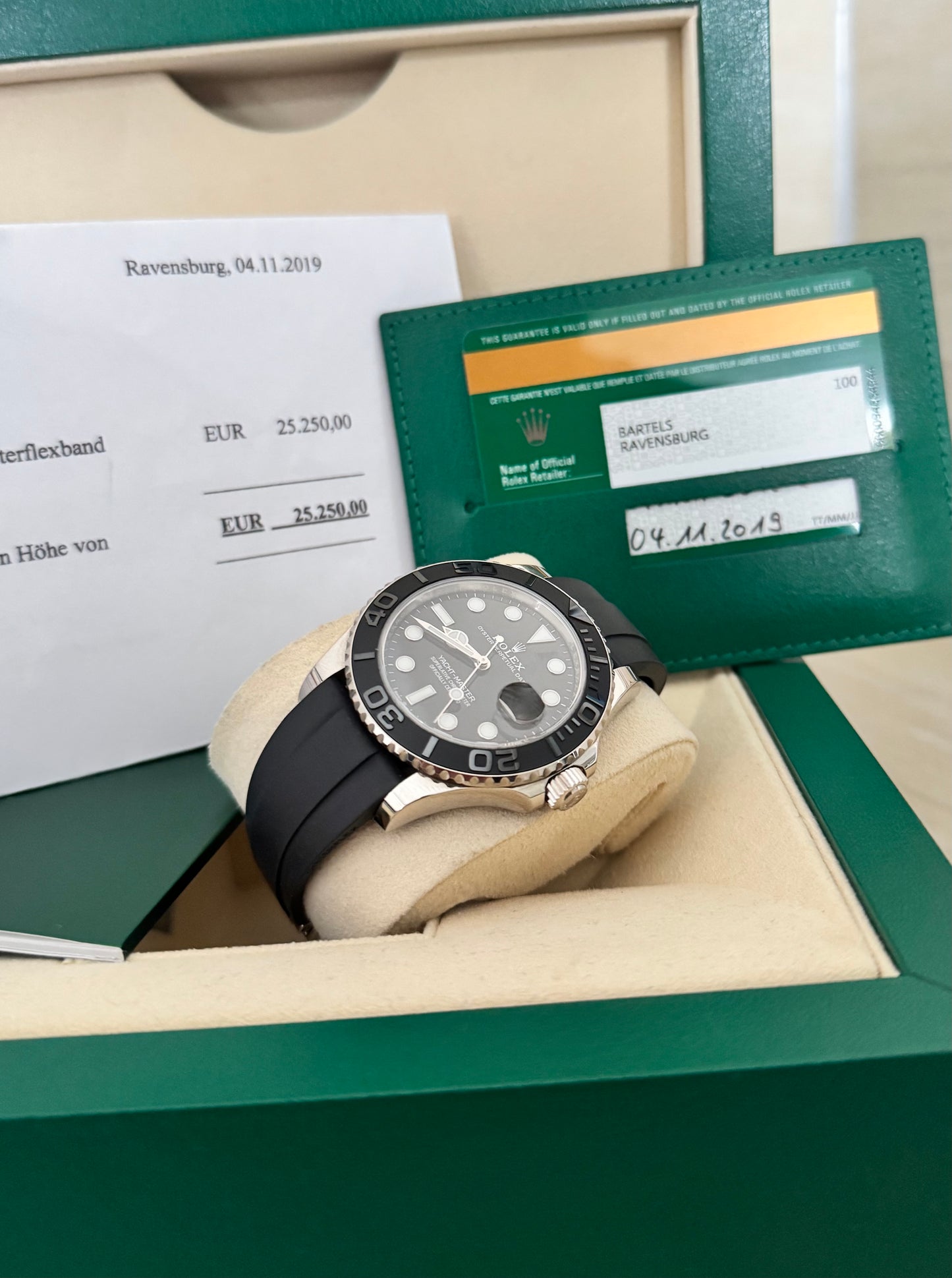 Rolex Yacht-Master 42 226659 Fullset Weißgold 2019