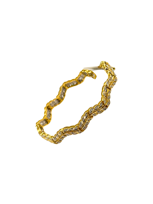 Tennisarmband Brillant Armband 750 18K 0,96 ct