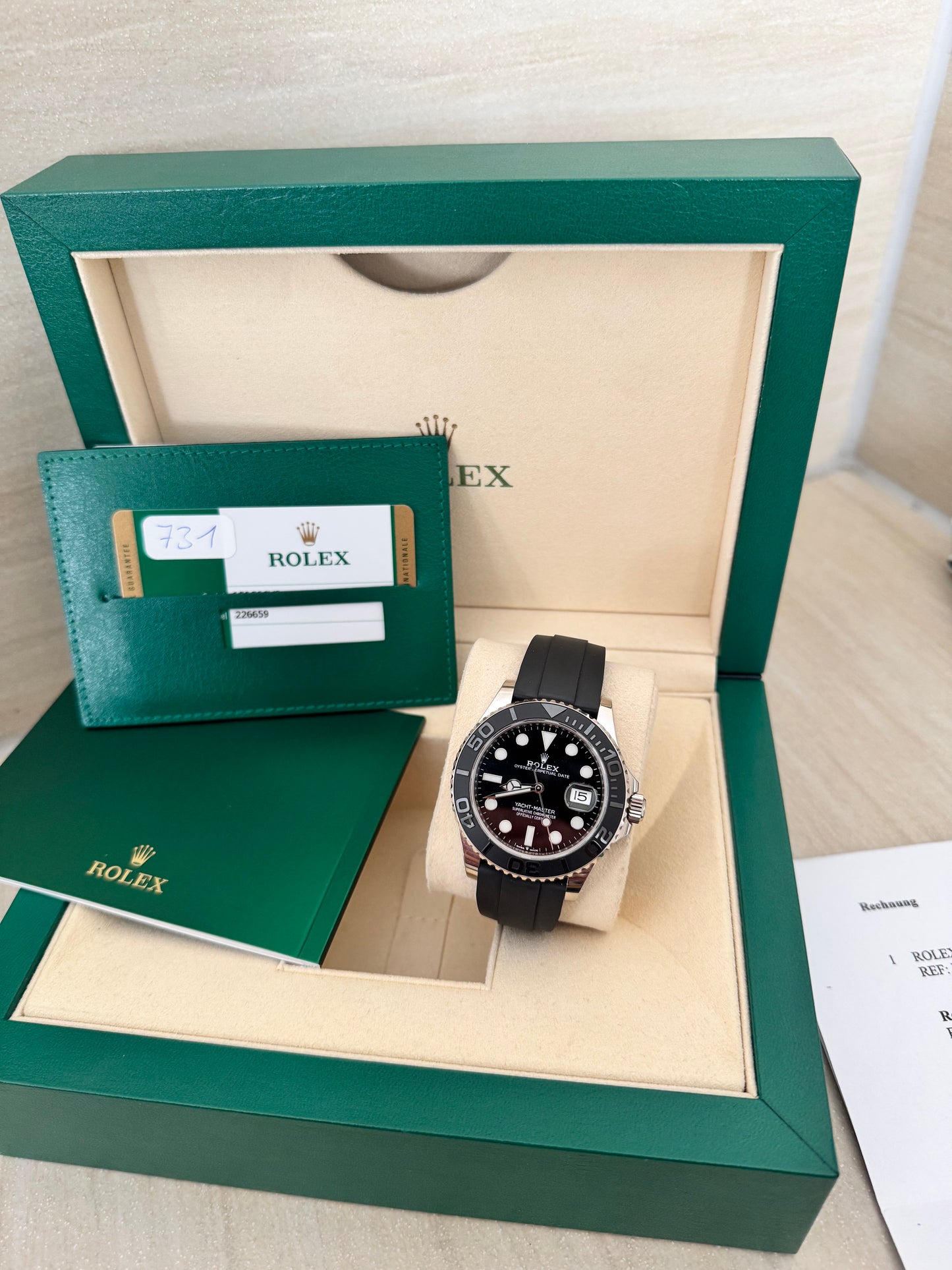 Rolex Yacht-Master 42 226659 Fullset Weißgold 2019