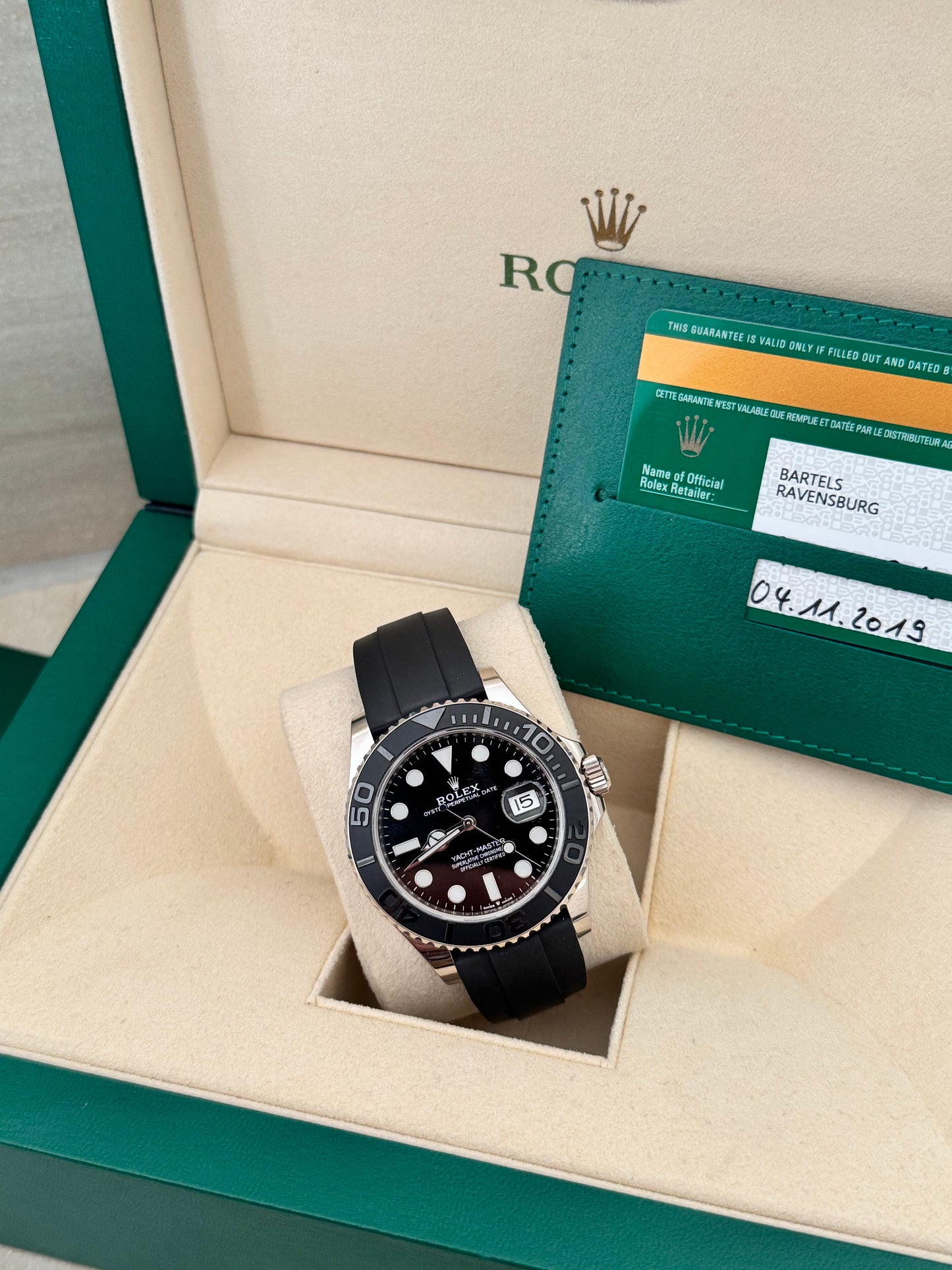 Rolex Yacht-Master 42 226659 Fullset Weißgold 2019