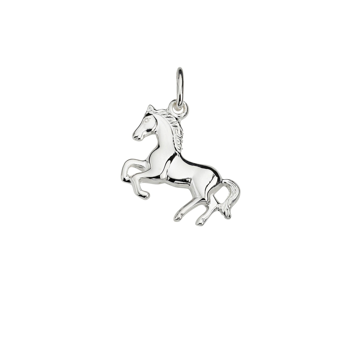 Silber Anhänger Pferd