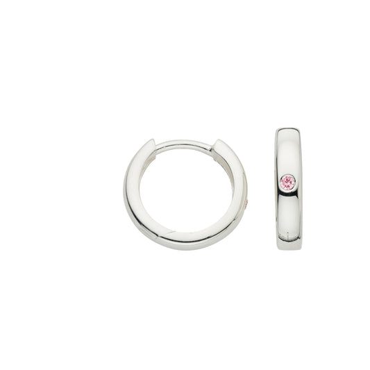 Silber Creolen 14 mm