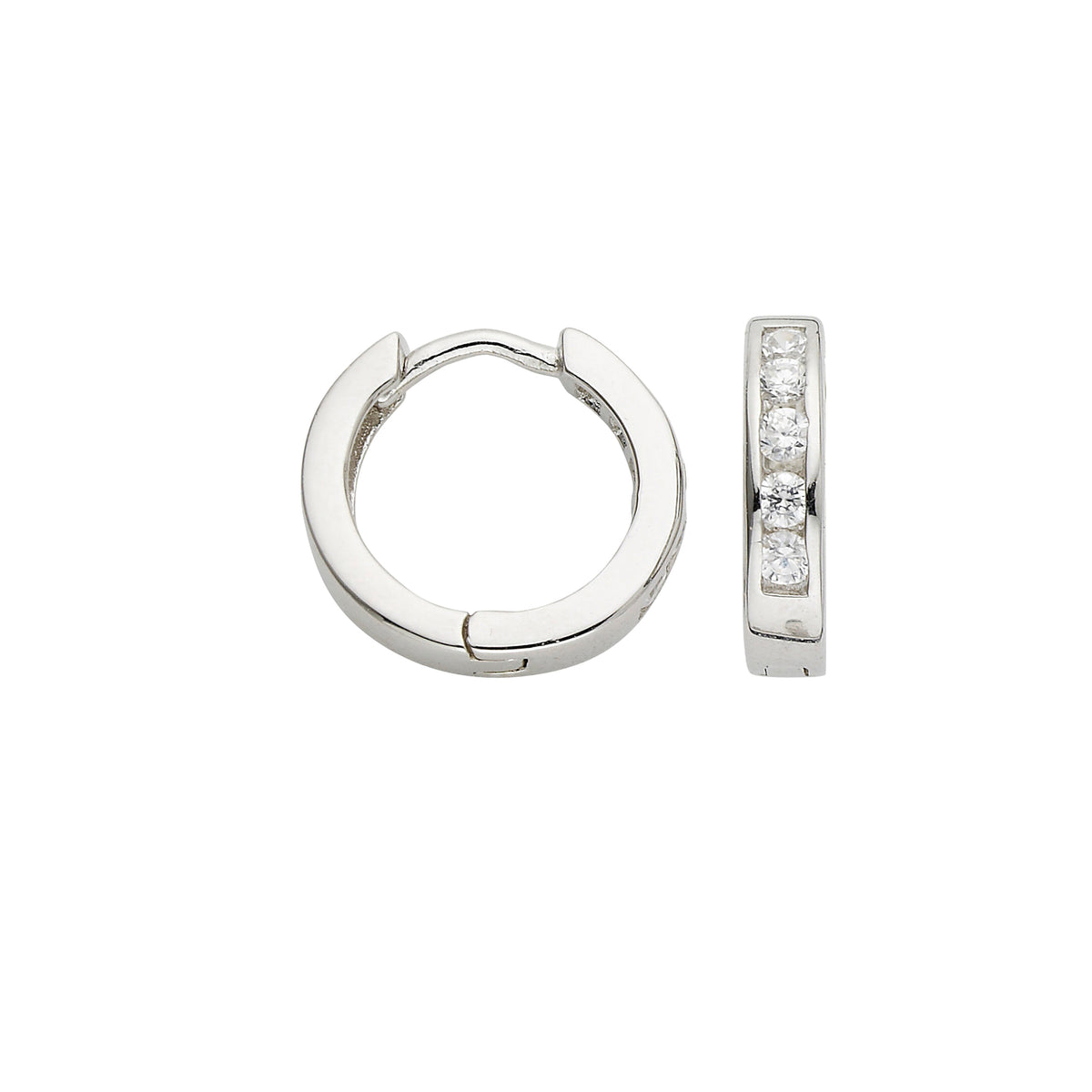 Silber Creolen 14 mm