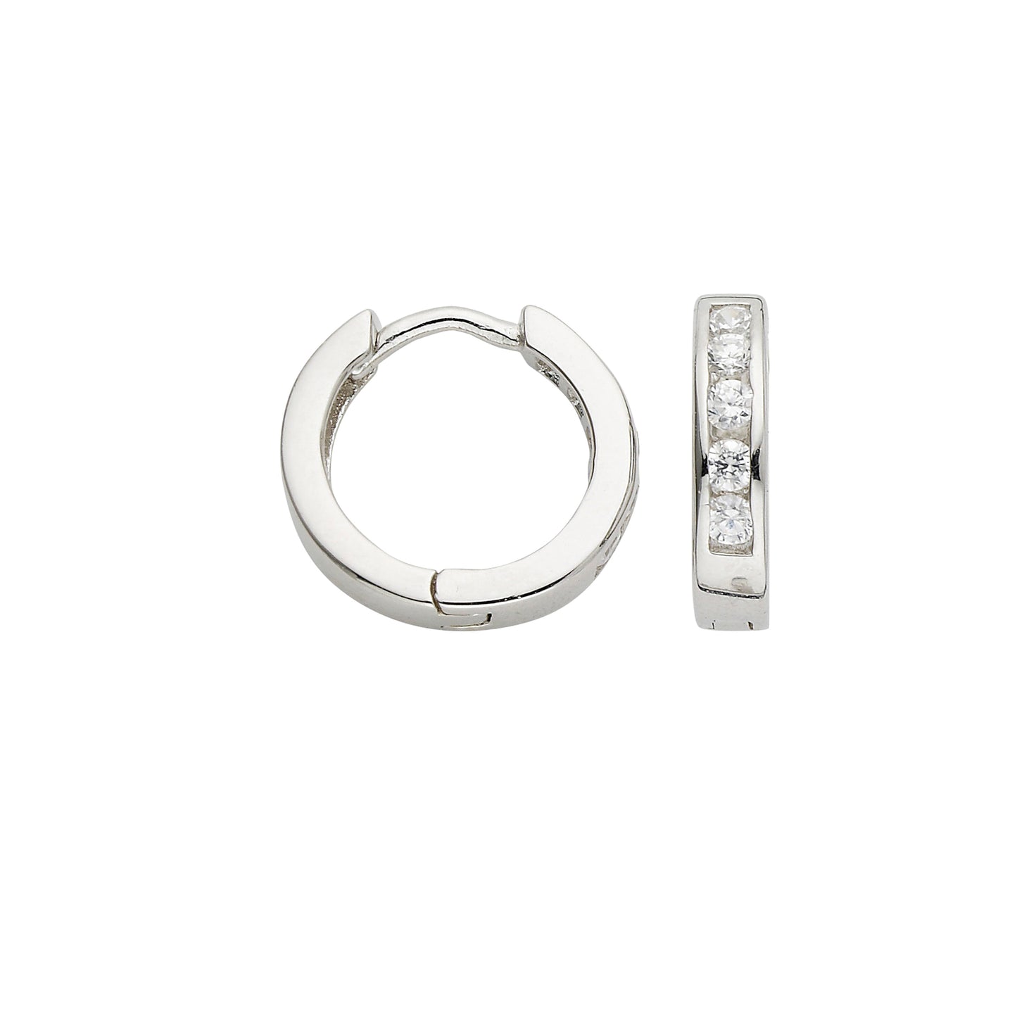 Silber Creolen 14 mm