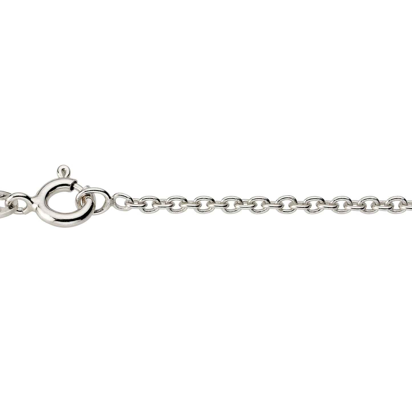925/- Rundanker rhodiniert 45 cm RA050 / 1,8 mm