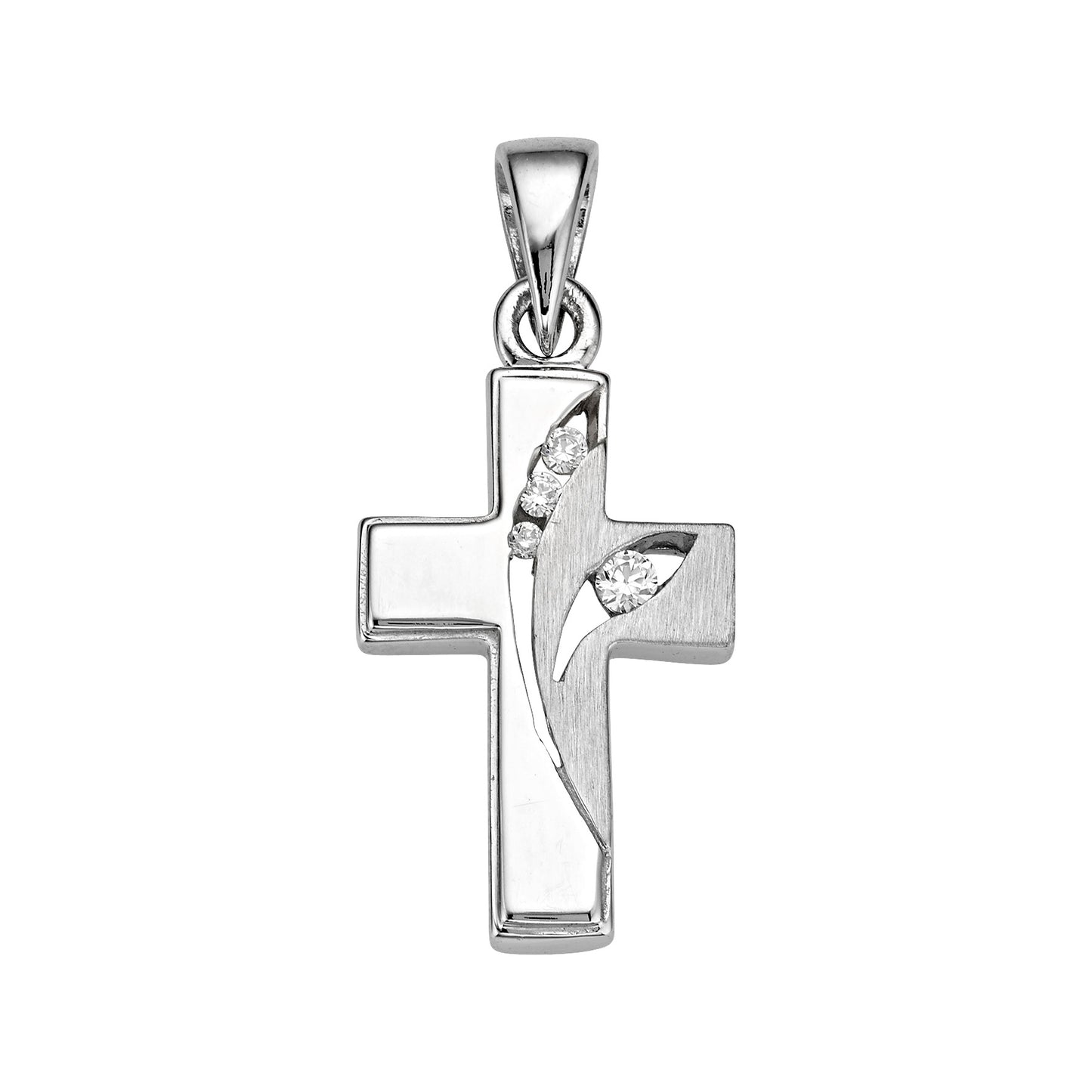 Silber Kreuz 15 mm