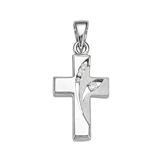 Silber Kreuz 15 mm