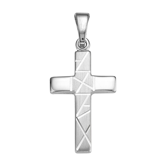 Silber Kreuz 18 mm