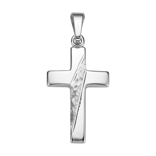 Silber Kreuz 18 mm