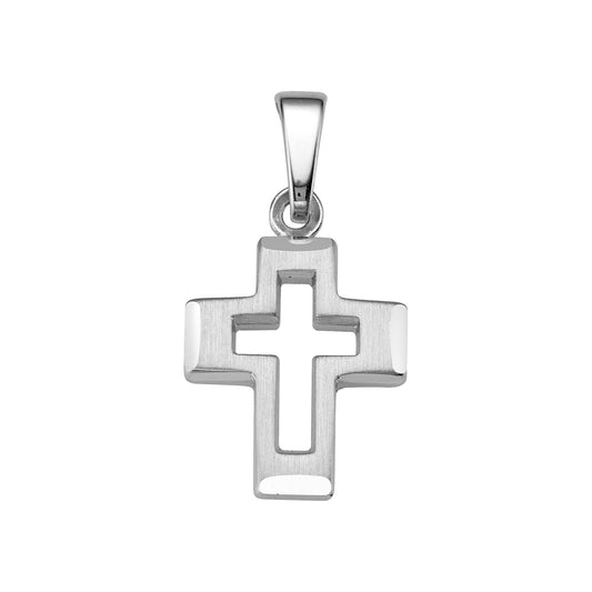 Silber Kreuz 13 mm