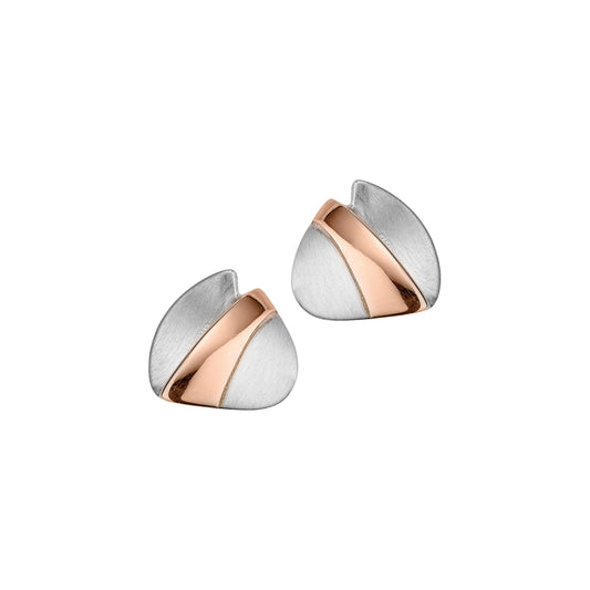 Silber Ohrstecker rosé