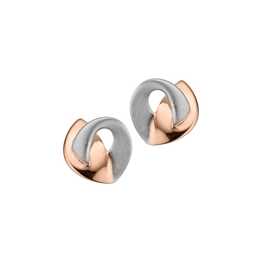 Silber Ohrstecker rosé