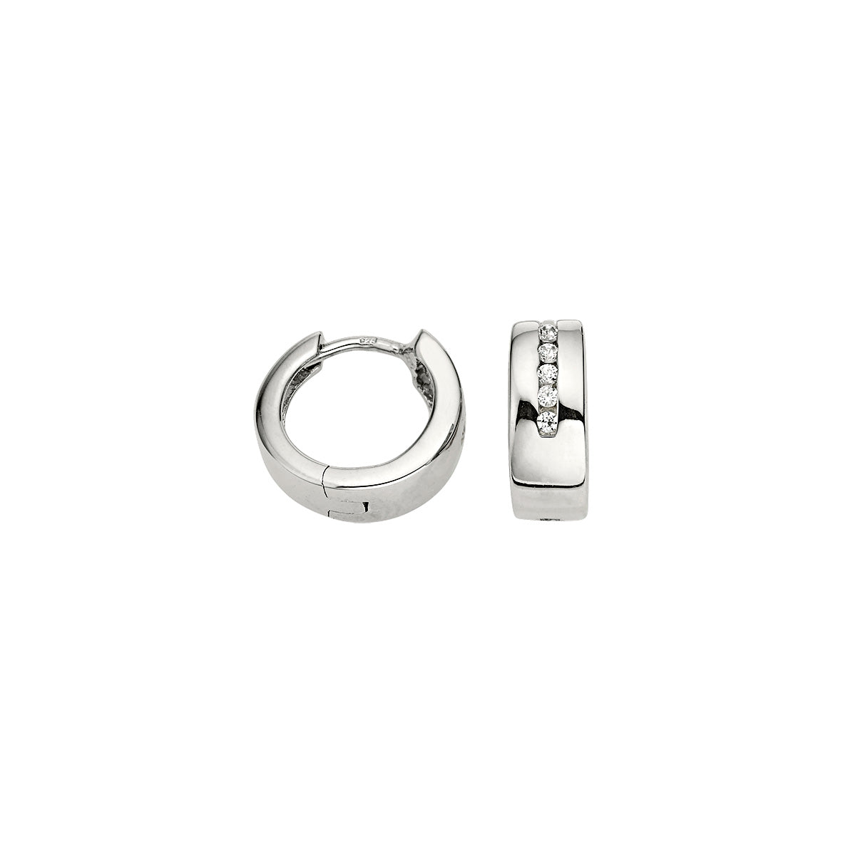Silber Creolen 13 mm