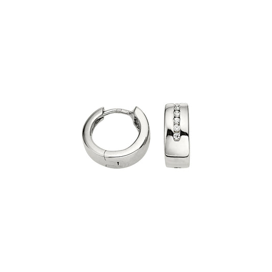 Silber Creolen 13 mm