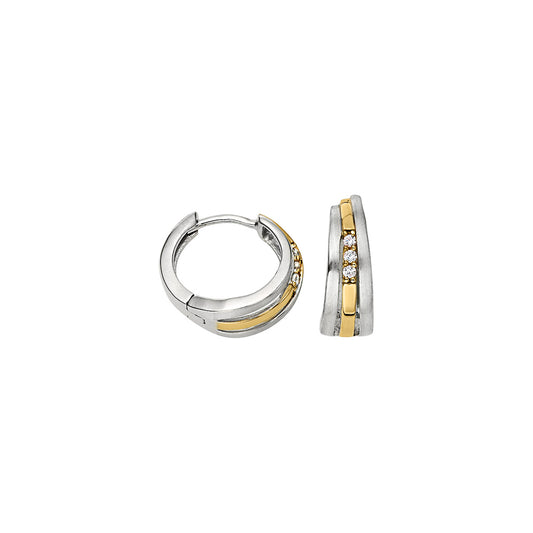 Silber Creolen 14 mm