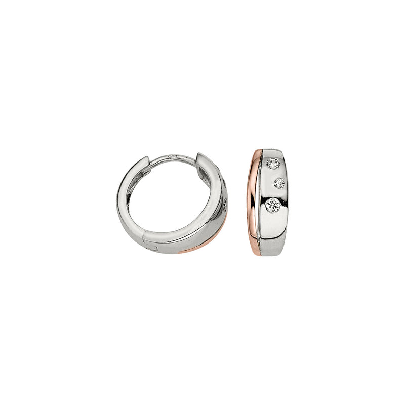 Silber Creolen 13,5 mm