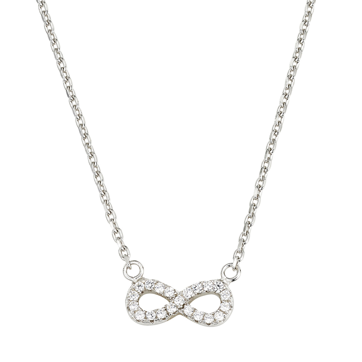 Silber Collier mit Unendlich