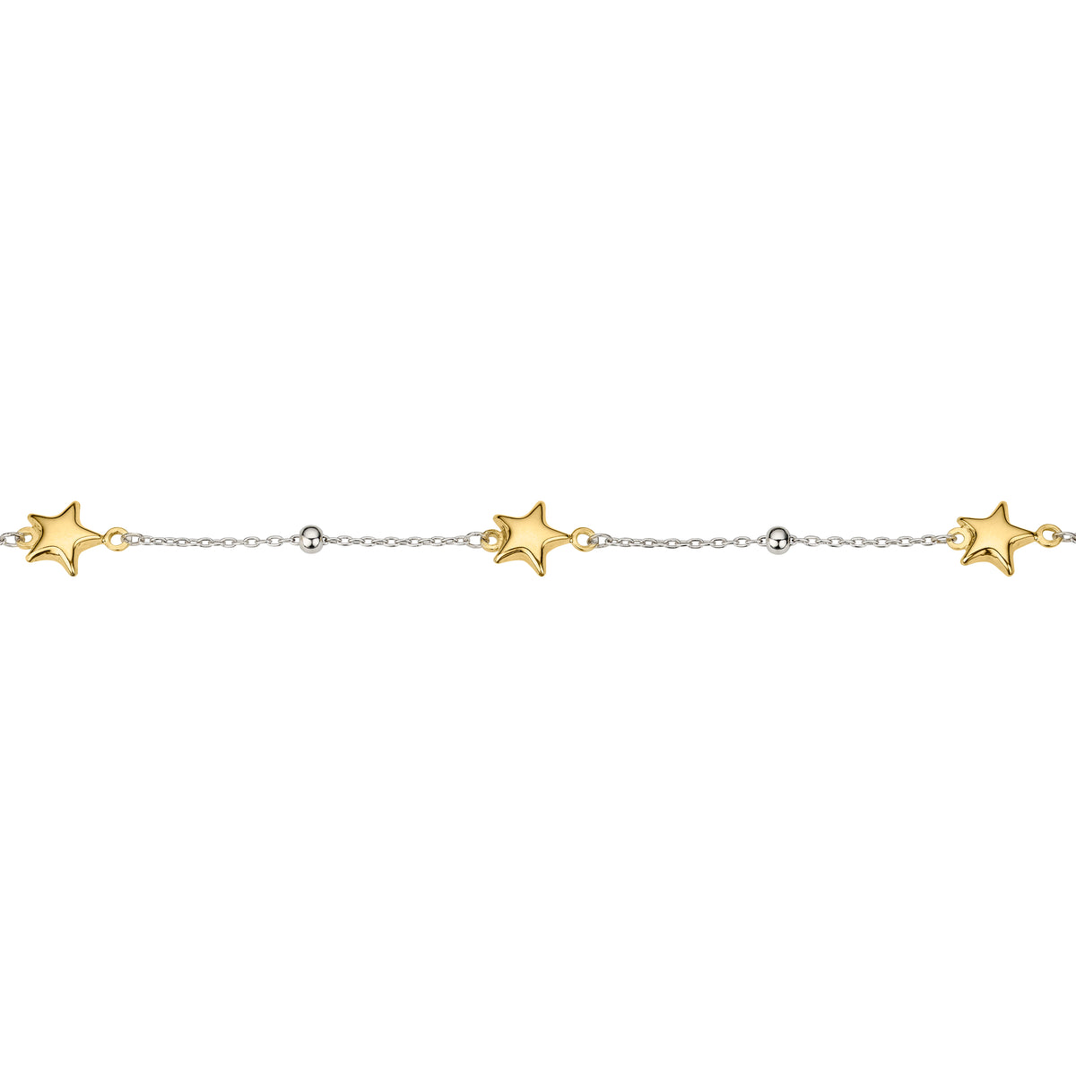 Silber Armband mit Sternen