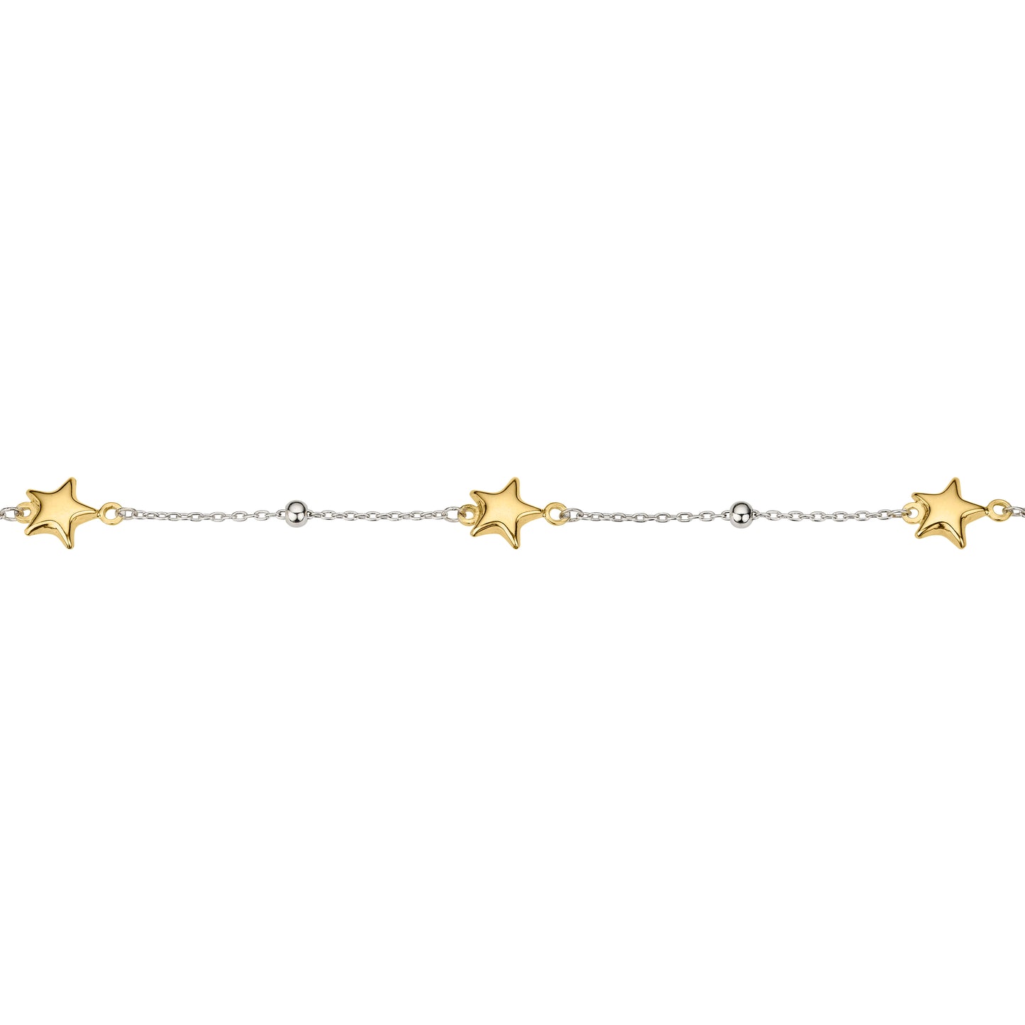 Silber Armband mit Sternen