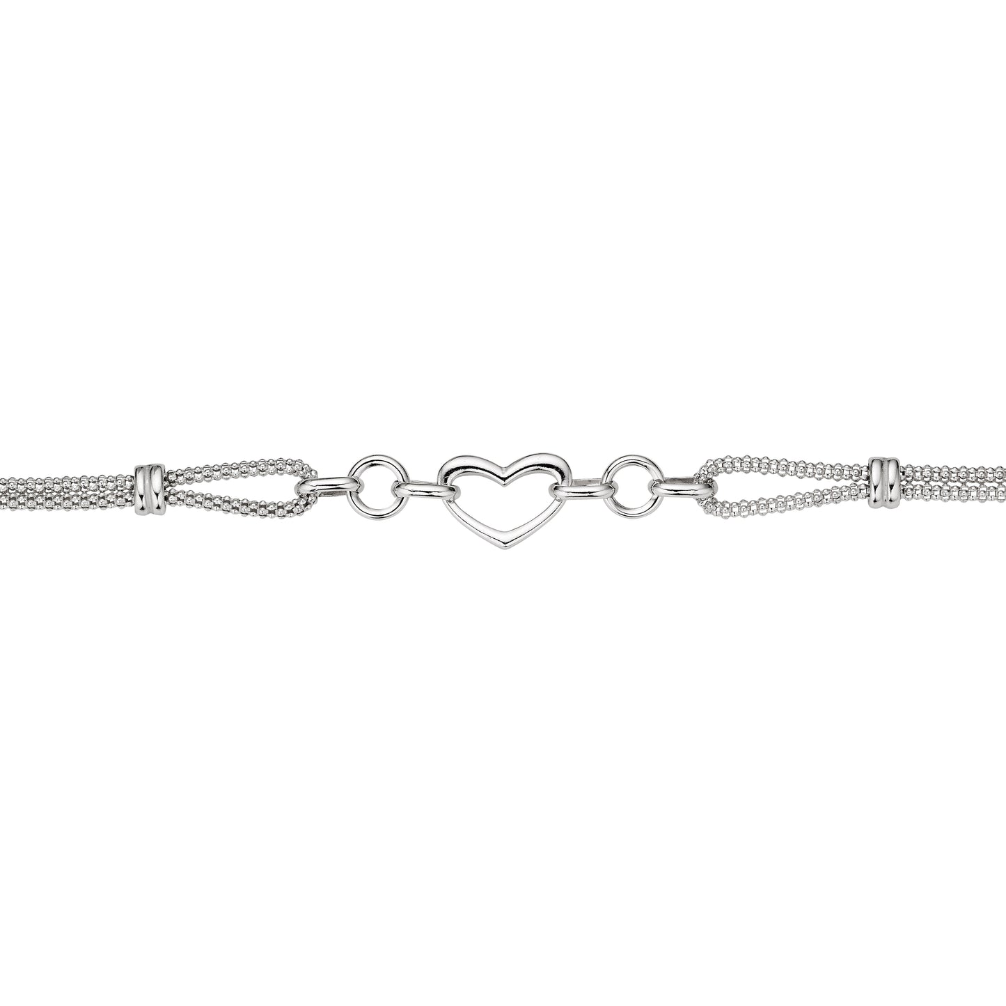 Silber Armband Herz