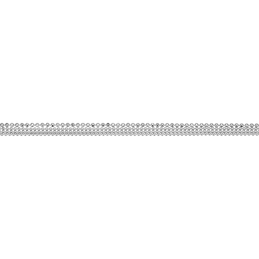Silber Armband 3-reihig