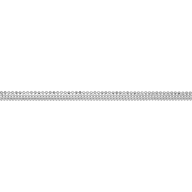 Silber Armband 3-reihig